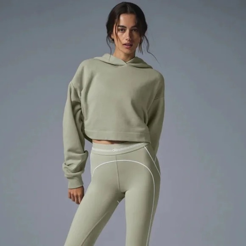 Alo Yoga Limestone Bae Hoodie
